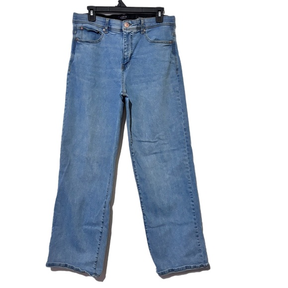 Curve Women's Straight Leg Jeans - Light Blue - Picture 2 of 8